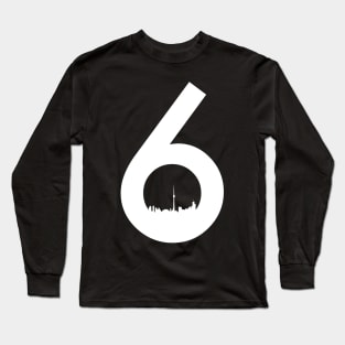 Toronto 6 The6ix, TDOT, T.O Long Sleeve T-Shirt